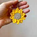 Porte-clés tournesol