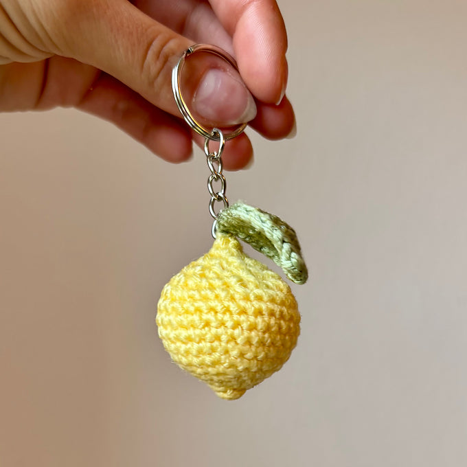 Porte-clés citron