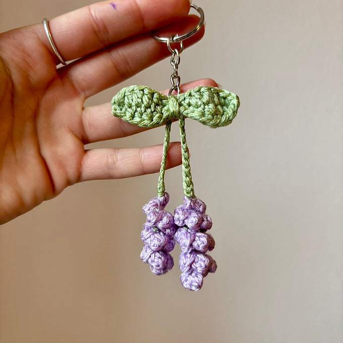 Porte-clés lavande