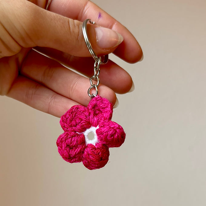 Porte-clés marguerite