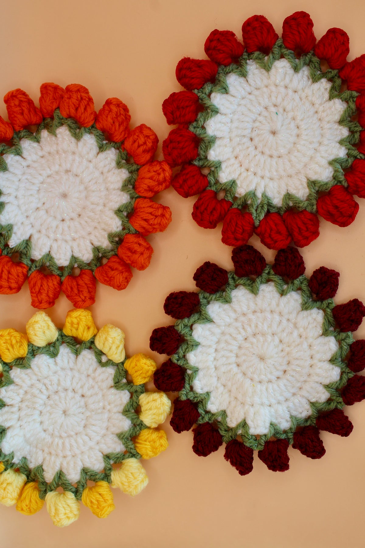 Dessous de verre bouquet