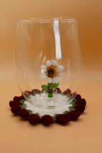 Dessous de verre bouquet