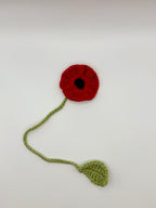 Marque-pages coquelicot