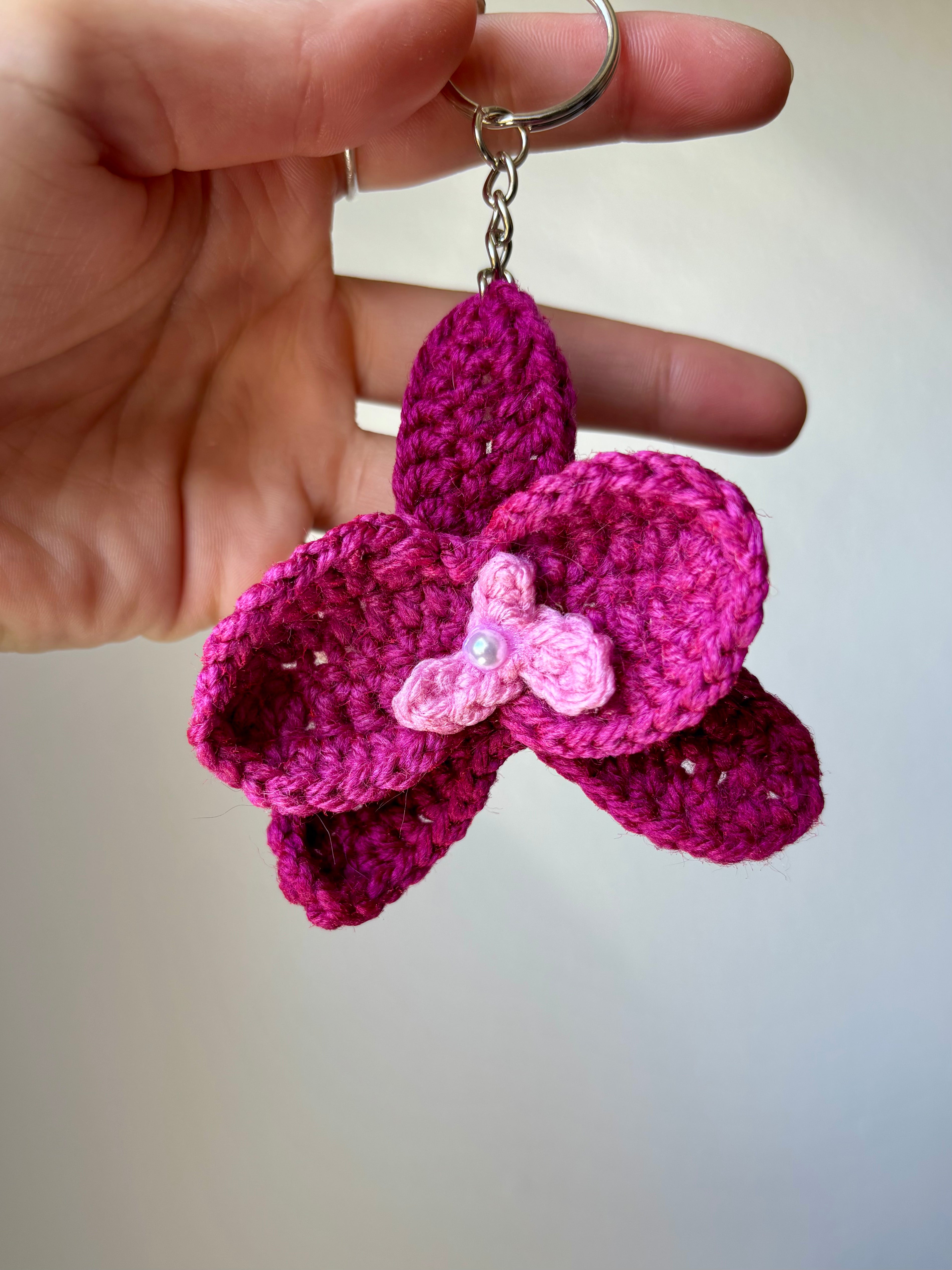 Porte-clés Orchidée