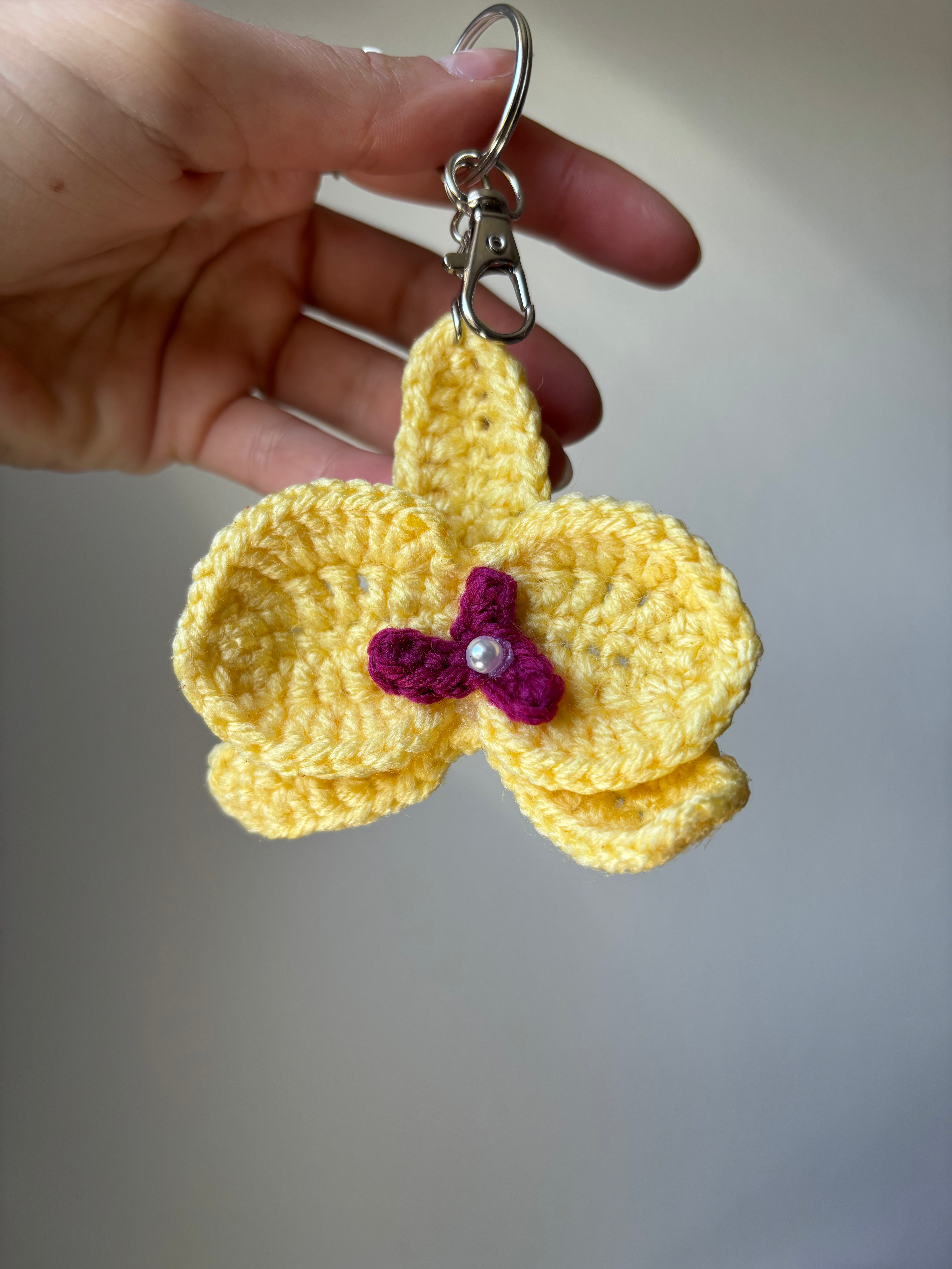 Porte-clés Orchidée