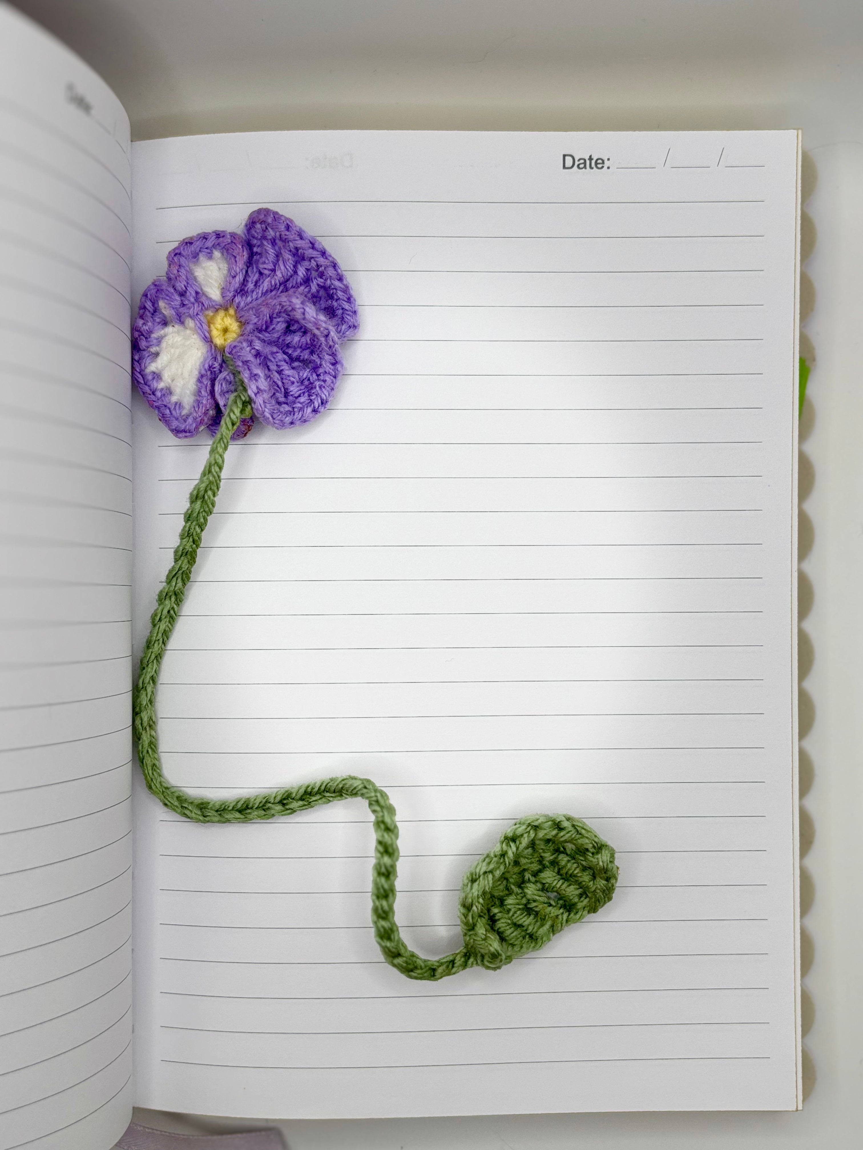 Marque-pages pensée